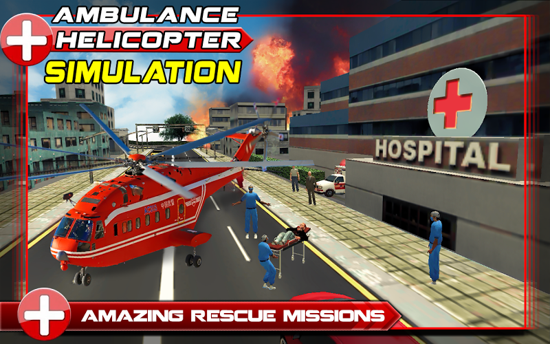 911 Ambulance Heli Rescue截图5