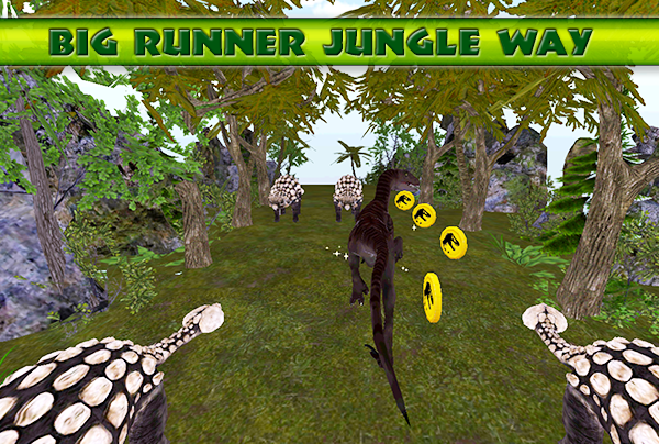 3D Jurassic Raptor Run Land截图2