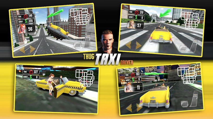 Thug Taxi Driver 3D截图2