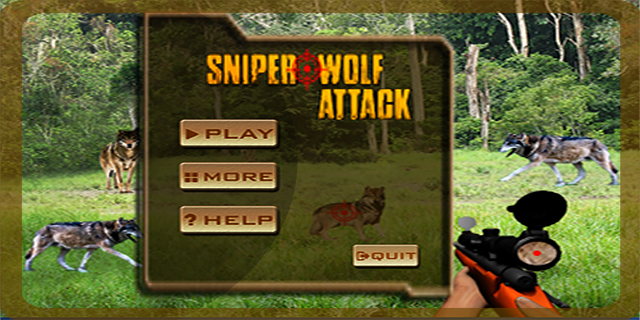 Wolf Sniper Hunt 3D截图1