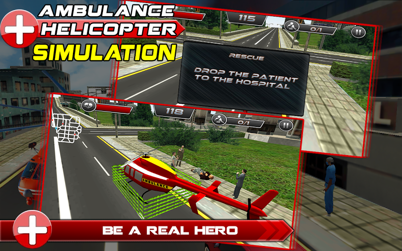 911 Ambulance Heli Rescue截图2