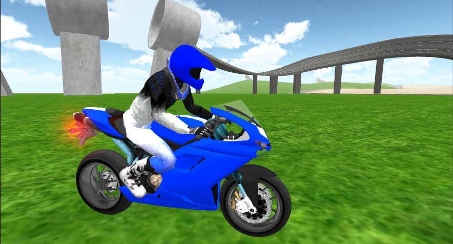 Stunt Motorbike Race 3D截图4