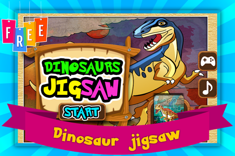 Dinosaur Jigsaw截图3