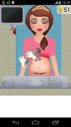 cesarean surgery games截图1