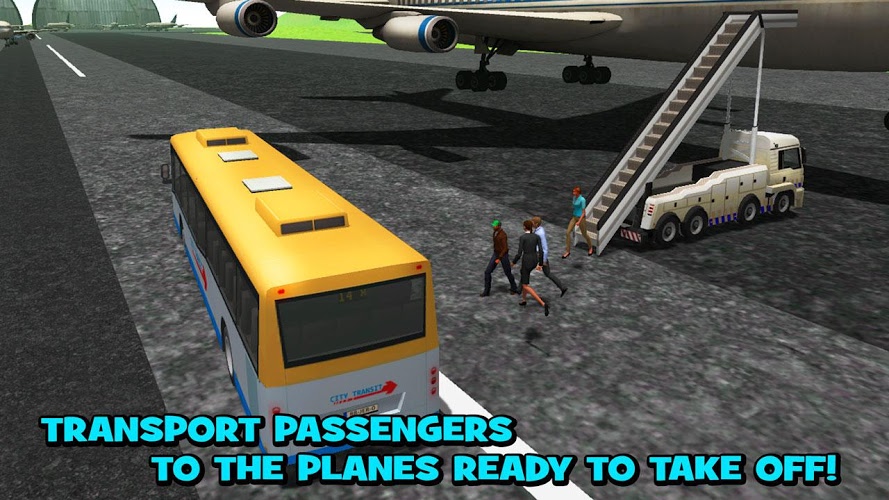 City Airport Bus Simulator 3D截图2