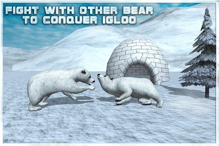 Angry Polar Bear Simulator 3D截图1