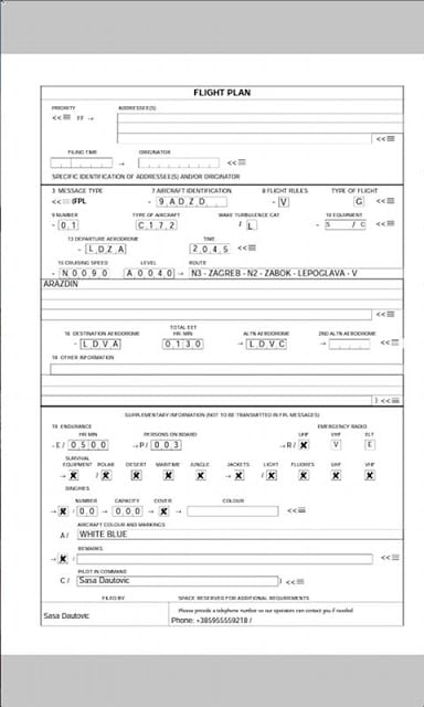 Flight Plan Creator截图8