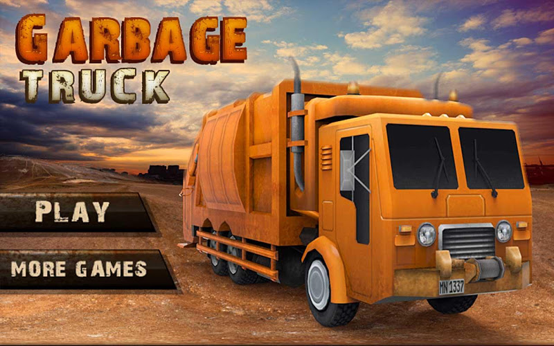 City Garbage Cleaner Truck 3D截图2