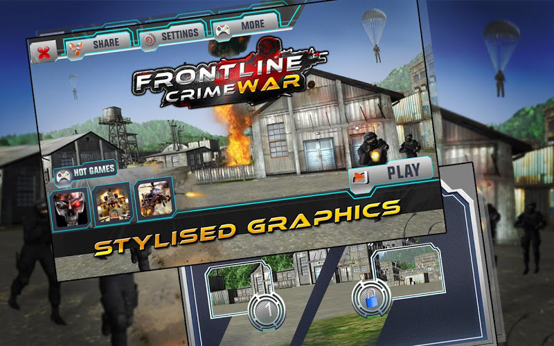 Frontline Crime War截图3