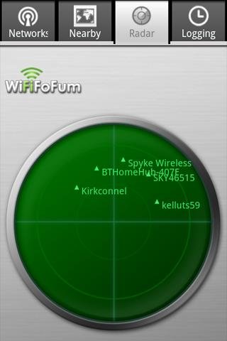 无线网络搜索利器WiFiFoFum截图1