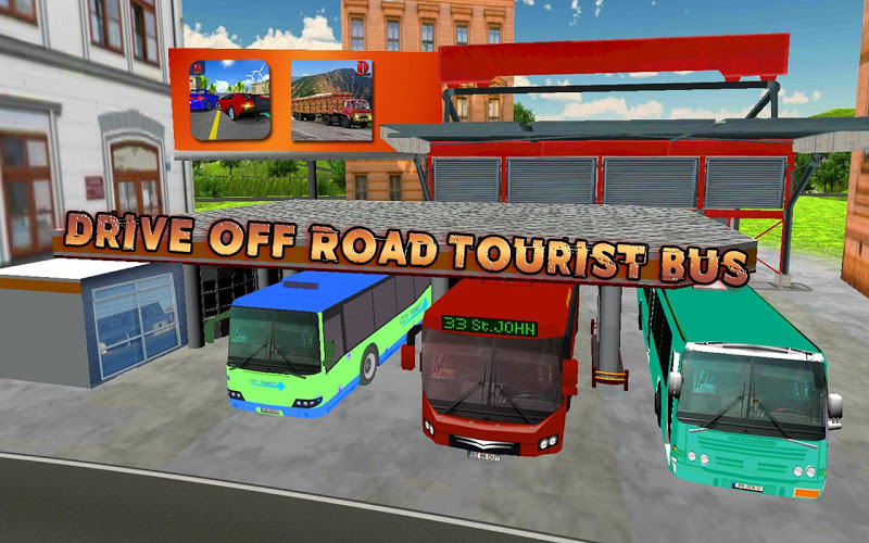 Drive Off Road Tourist Bus截图2