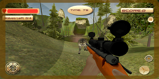 Wolf Sniper Hunt 3D截图5