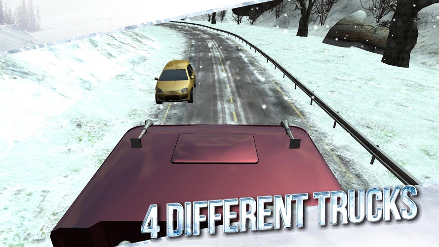 Winter Road Trucker 3D截图4