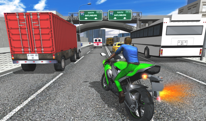 Moto Racer HD截图1