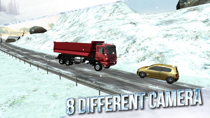 Winter Road Trucker 3D截图5