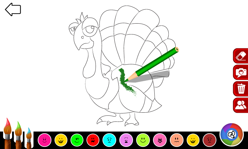 THANKSGIVING FUN COLORING截图2