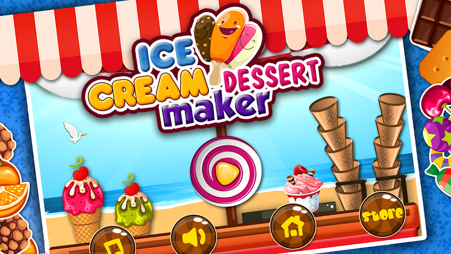 Ice Cream Dessert Maker截图4