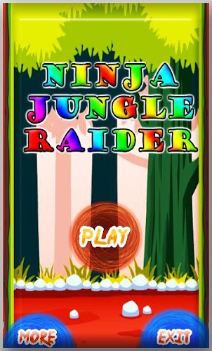 Ninja Jungle Raid截图1