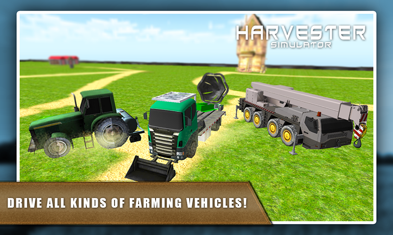 Hay Farm Truck Driver Logs 3D截图5