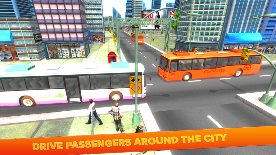 City Tourist Bus Driving 3D截图5