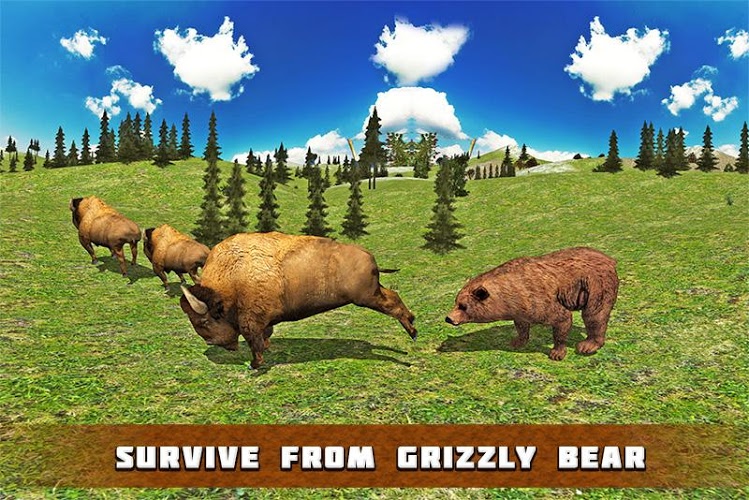 Angry Buffalo Simulator 3D截图2