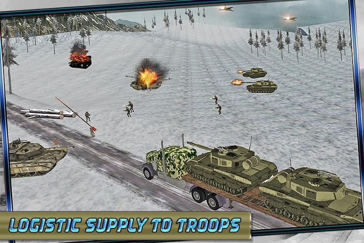 Army Battle field Transport 3D截图1
