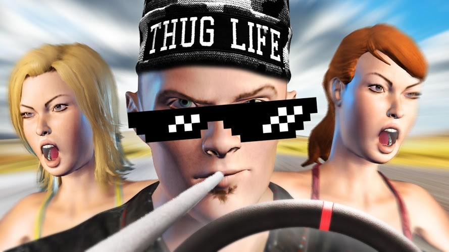 Thug Taxi Driver 3D截图1