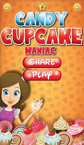 Candy Cupcake Maniac截图4