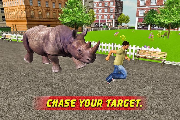 Angry Rhino Revenge Simulator截图5