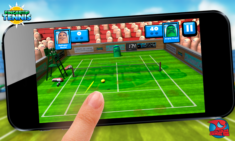 Fingertip Tennis LITE截图4