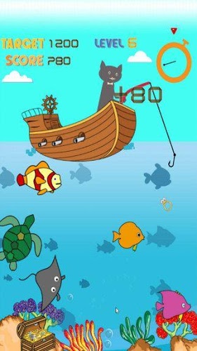 Magnetic Cat Fishing Game截图4