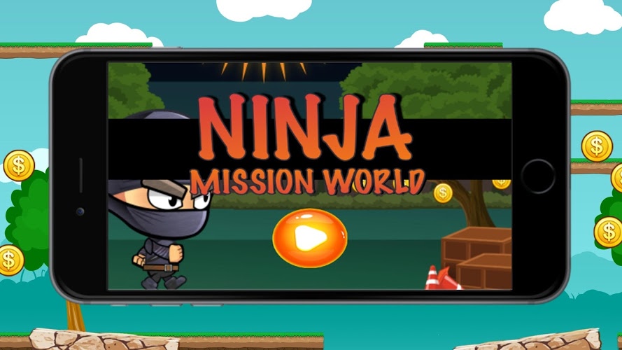 Ninja Mission World Game War 2截图1