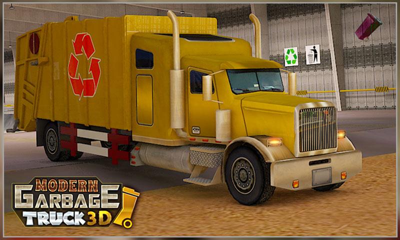 City Garbage Dump Truck Driver截图5