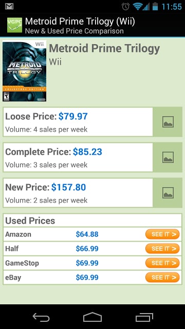 Video Game Price Charts截图1