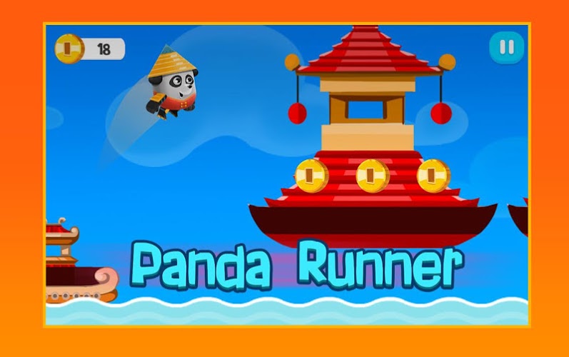 Ninja Panda - Jungle Run Jump截图1