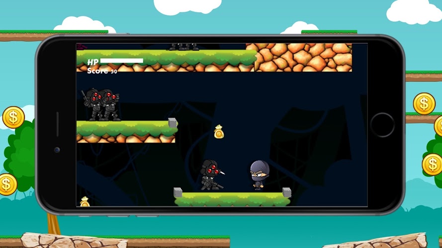 Ninja Mission World Game War 2截图4