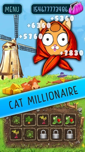 Cat Granny Farm Clicker截图3