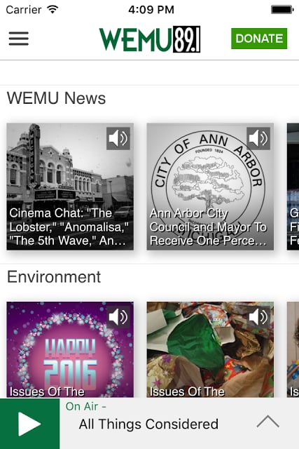 WEMU Public Radio App截图2