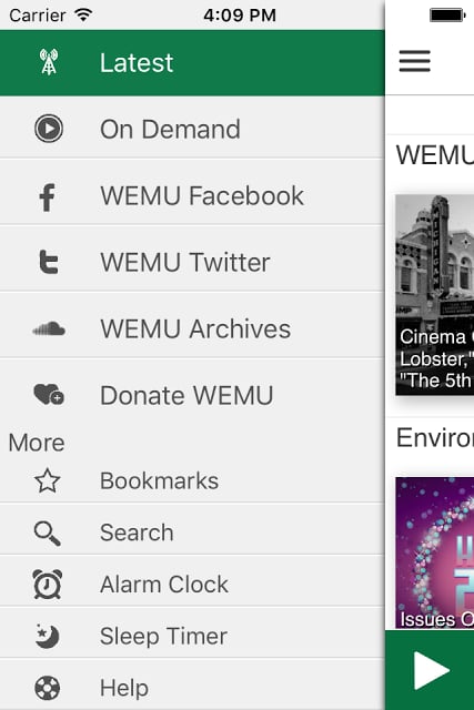 WEMU Public Radio App截图11