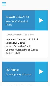 WQXR New York Classical Music截图