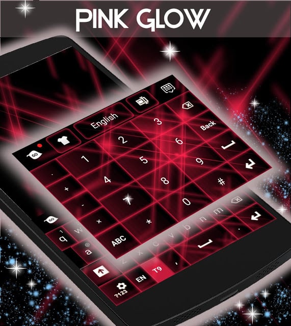 粉红色辉光GO键盘截图11