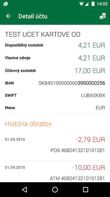 Sberbank SmartBanking截图5