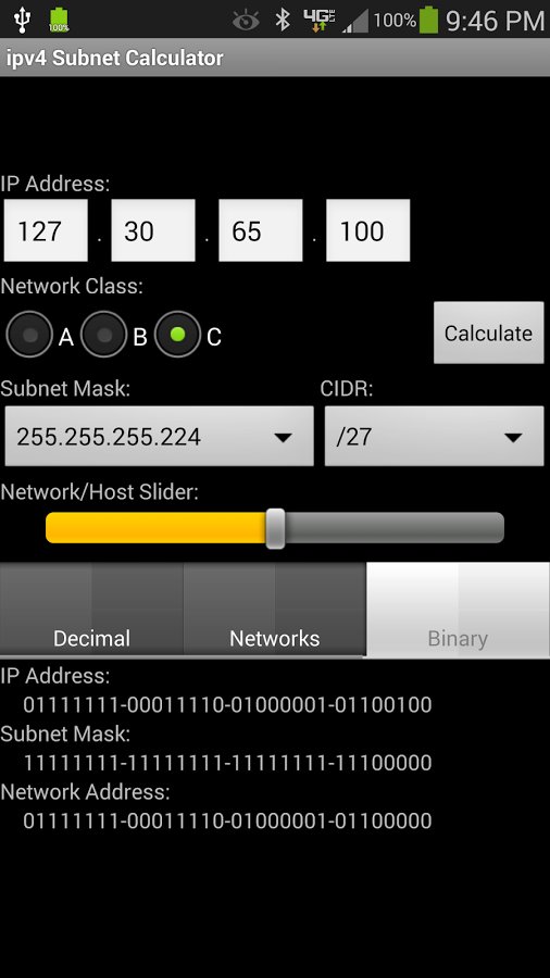 ipv4 Subnet Calculator截图5