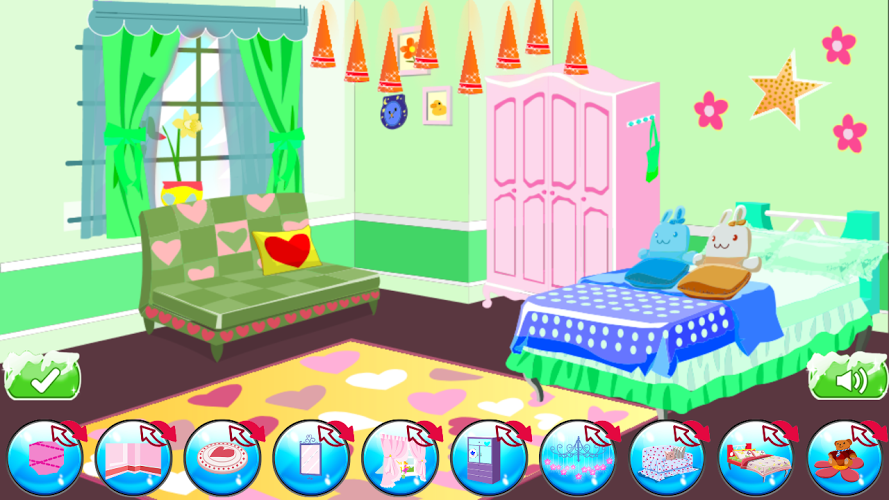 Best Girl Room Decoration Game截图2