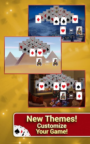 Pyramid Solitaire with Themes截图4