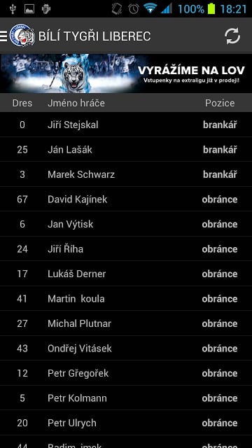 B&iacute;l&iacute; Tygři Liberec截图7