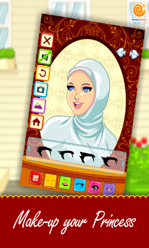 Princess Saffa Hijab Dress Up截图2