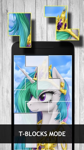 Little Pony Unicorn T-Puzzle截图2