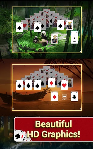 Pyramid Solitaire with Themes截图2