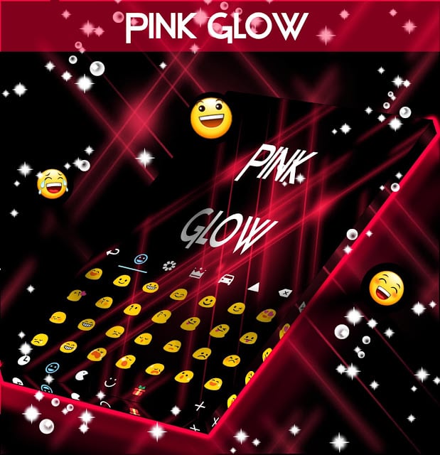 粉红色辉光GO键盘截图8